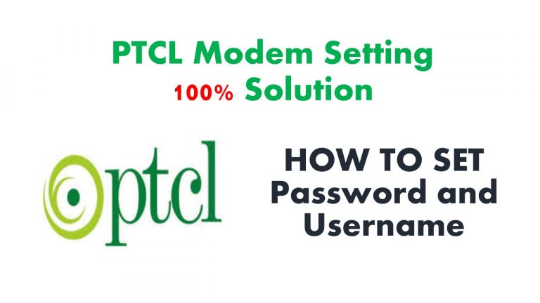 PTCL Modem Setting changed solution