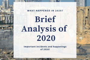 2020 at a glance - Important incidents of 2020