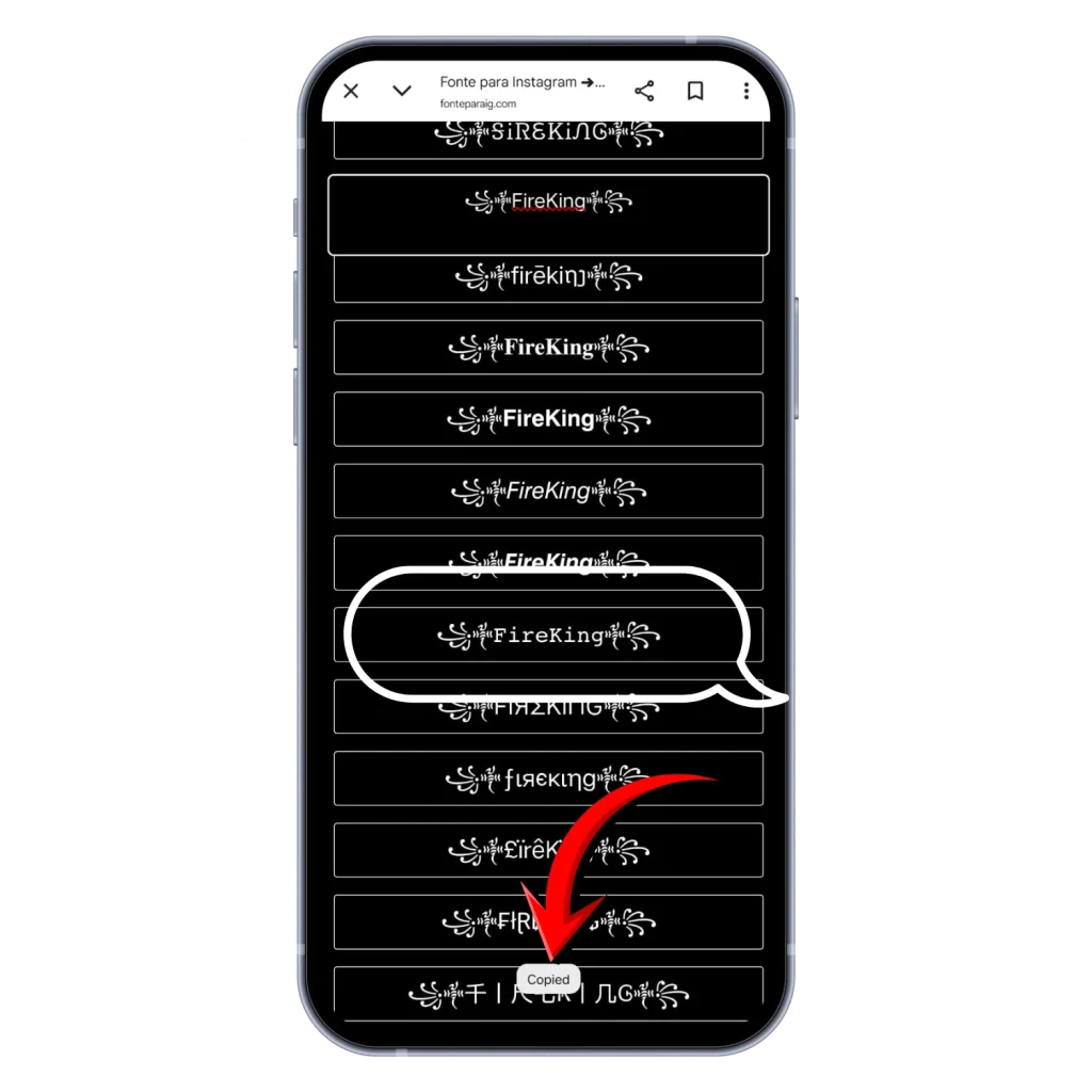 Use o Gerador de Letras FF